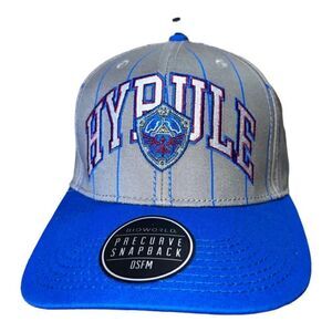 Bioworld The Legend of Zelda Hyrule Pinstripe‎ Hat Adjustable New
